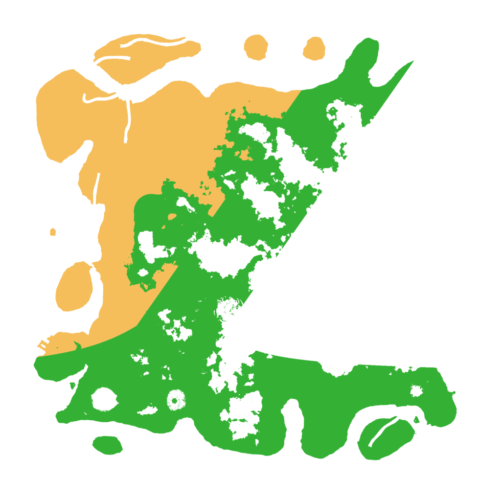 Biome Rust Map: Procedural Map, Size: 3800, Seed: 133594593