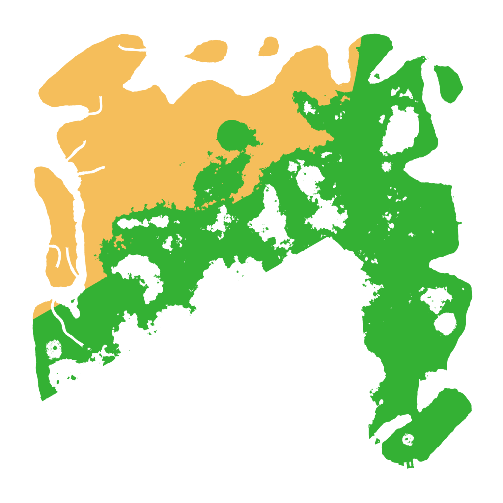 Biome Rust Map: Procedural Map, Size: 4500, Seed: 7428943