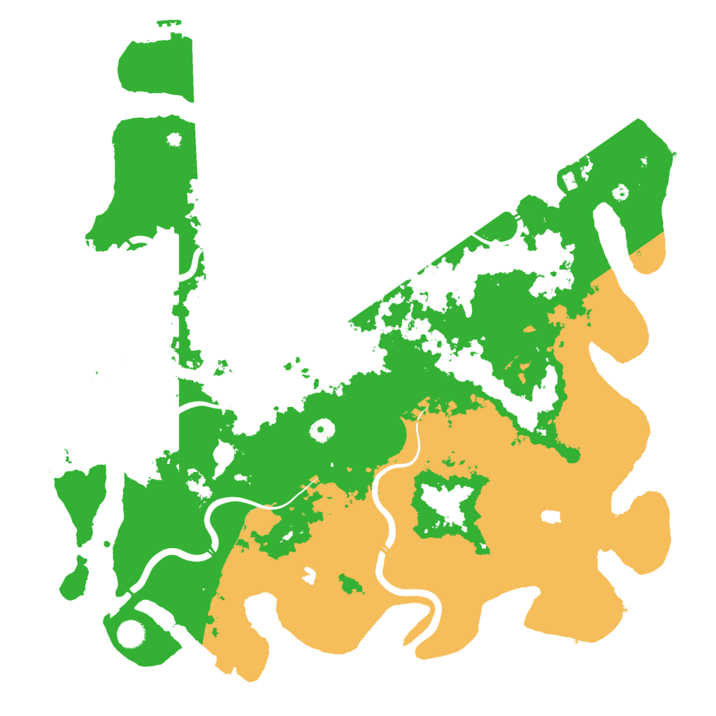 Biome Rust Map: Procedural Map, Size: 4500, Seed: 2144000000