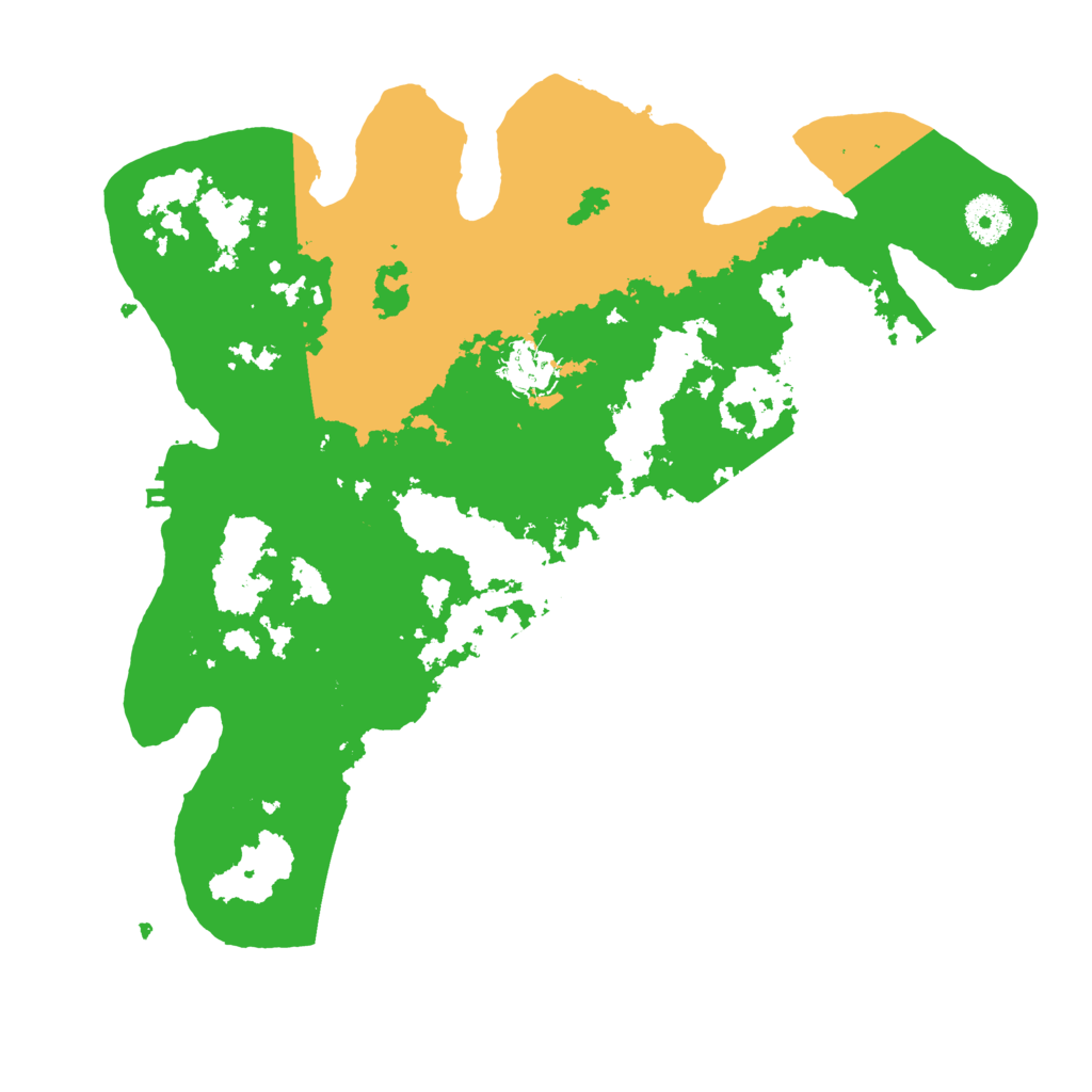 Biome Rust Map: Procedural Map, Size: 3500, Seed: 708784582