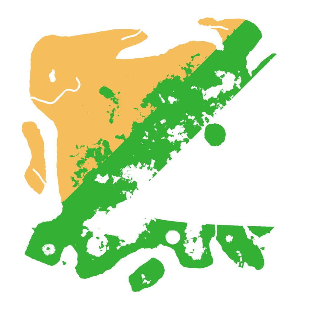 Biome Rust Map: Procedural Map, Size: 3850, Seed: 377491302