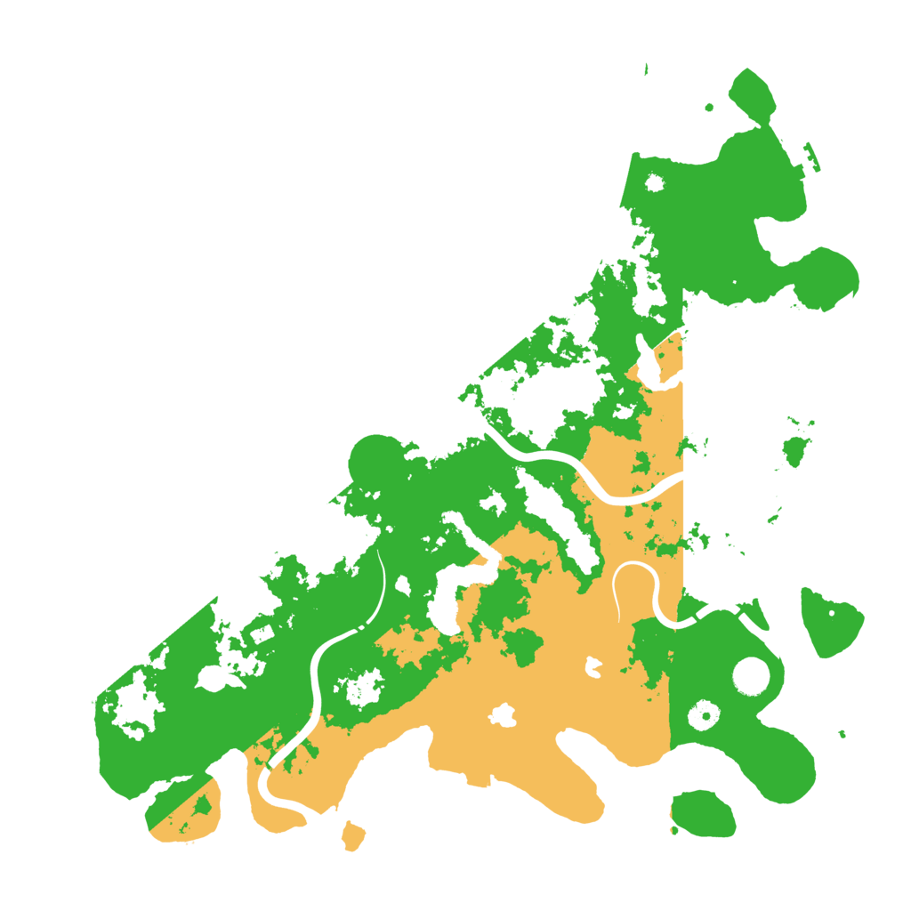 Biome Rust Map: Procedural Map, Size: 4500, Seed: 56432