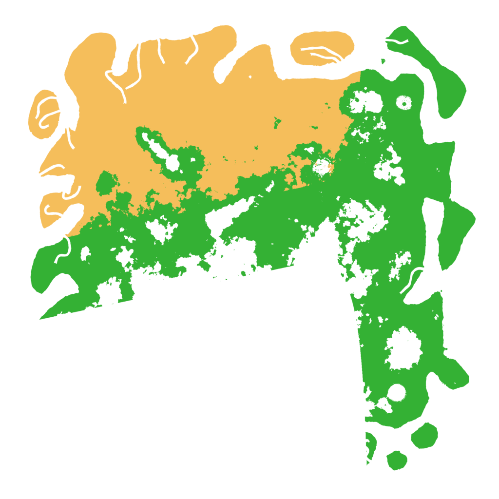 Biome Rust Map: Procedural Map, Size: 5000, Seed: 38644