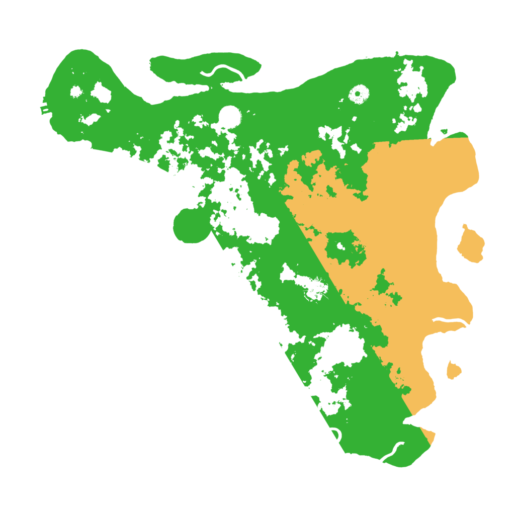 Biome Rust Map: Procedural Map, Size: 4000, Seed: 8501