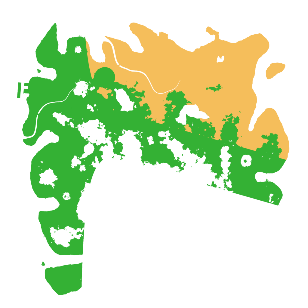 Biome Rust Map: Procedural Map, Size: 4000, Seed: 401658305