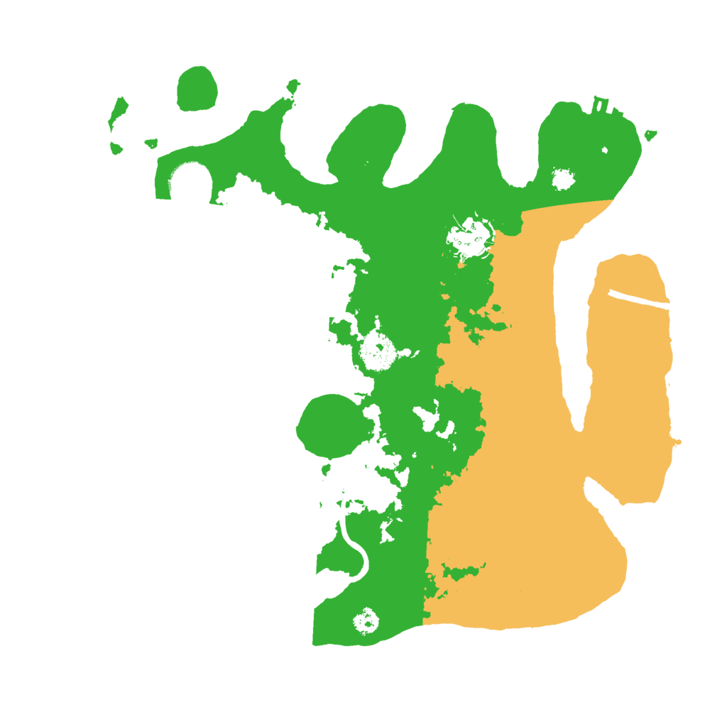 Biome Rust Map: Procedural Map, Size: 3000, Seed: 183388124