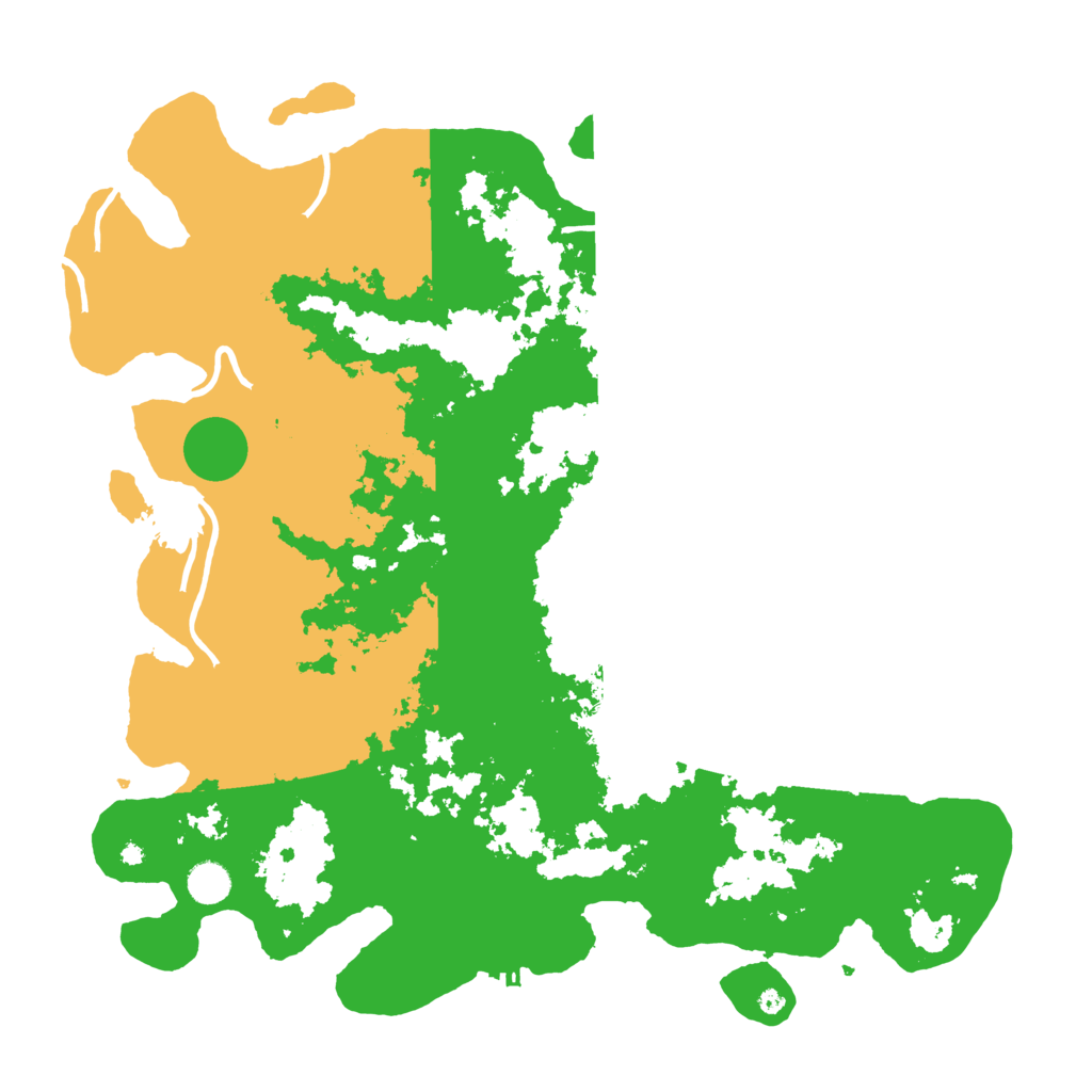 Biome Rust Map: Procedural Map, Size: 4500, Seed: 464684880