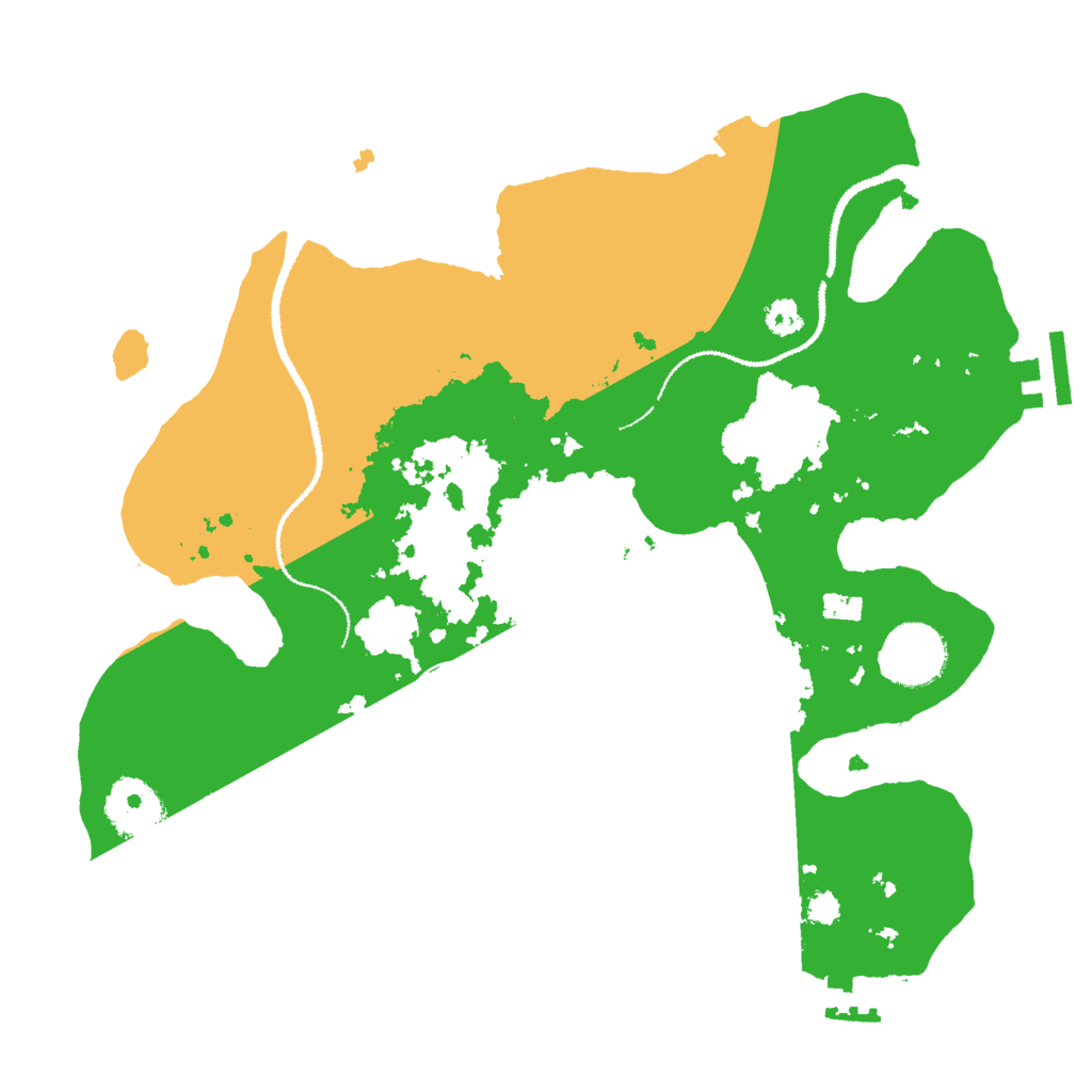 Biome Rust Map: Procedural Map, Size: 3000, Seed: 1716790036
