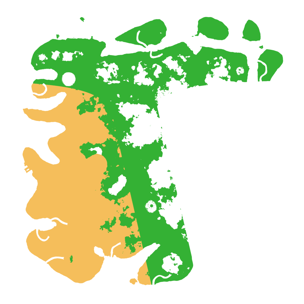 Biome Rust Map: Procedural Map, Size: 4000, Seed: 43722