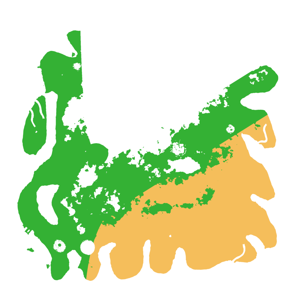 Biome Rust Map: Procedural Map, Size: 3800, Seed: 500000