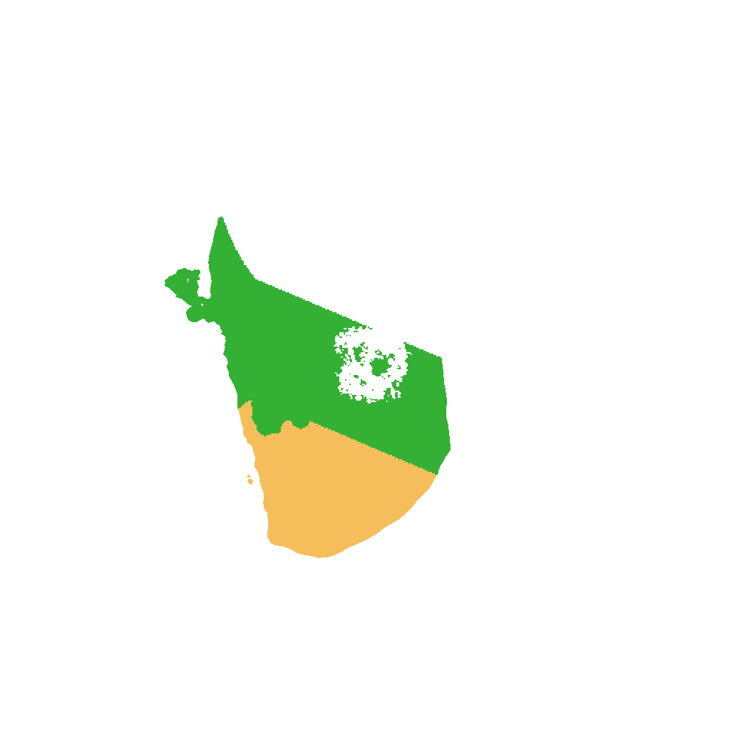 Biome Rust Map: Procedural Map, Size: 1000, Seed: 456424