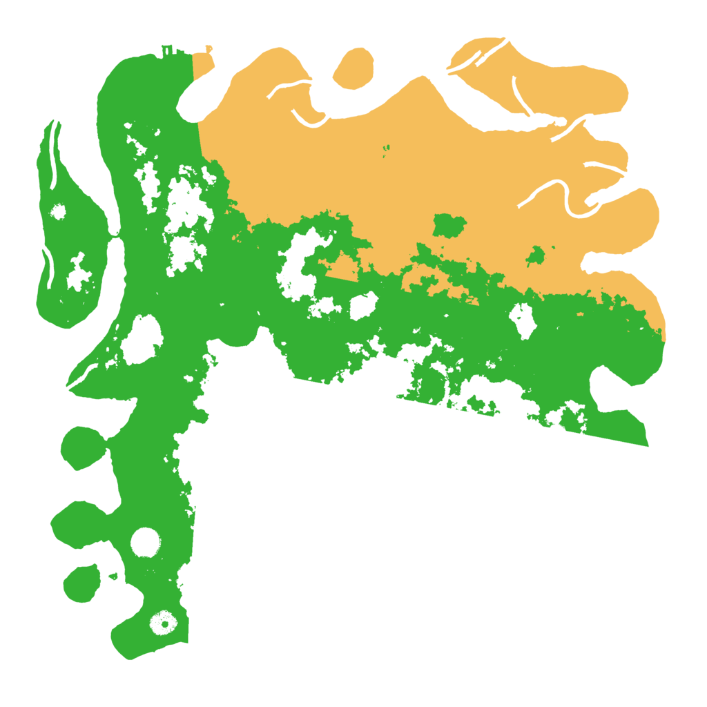 Biome Rust Map: Procedural Map, Size: 4250, Seed: 1876740272