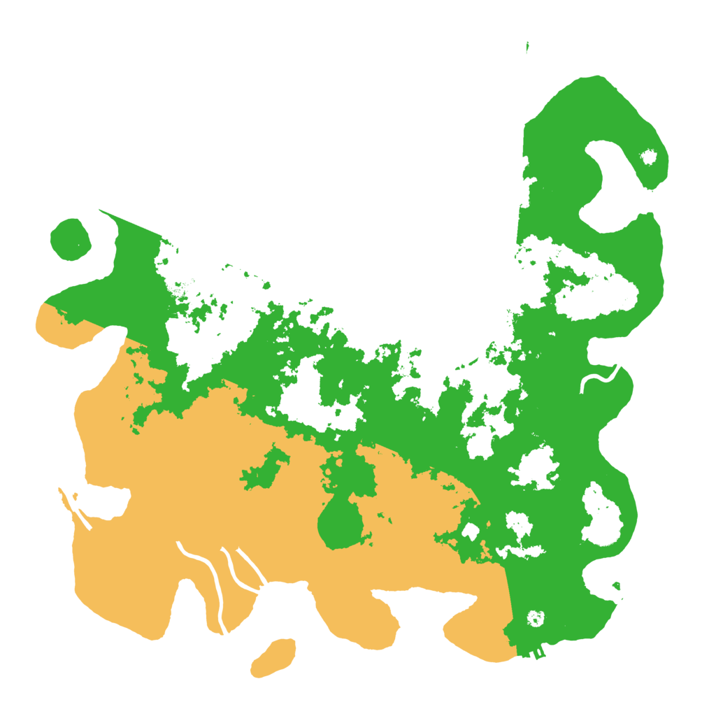 Biome Rust Map: Procedural Map, Size: 4250, Seed: 100718923