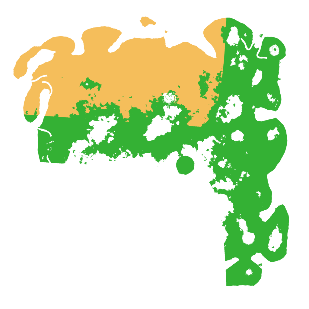 Biome Rust Map: Procedural Map, Size: 4500, Seed: 796616654