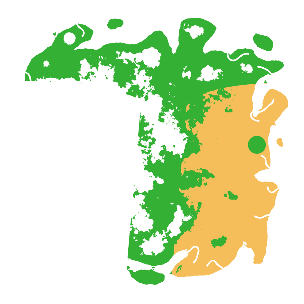Biome Rust Map: Procedural Map, Size: 4500, Seed: 56231111