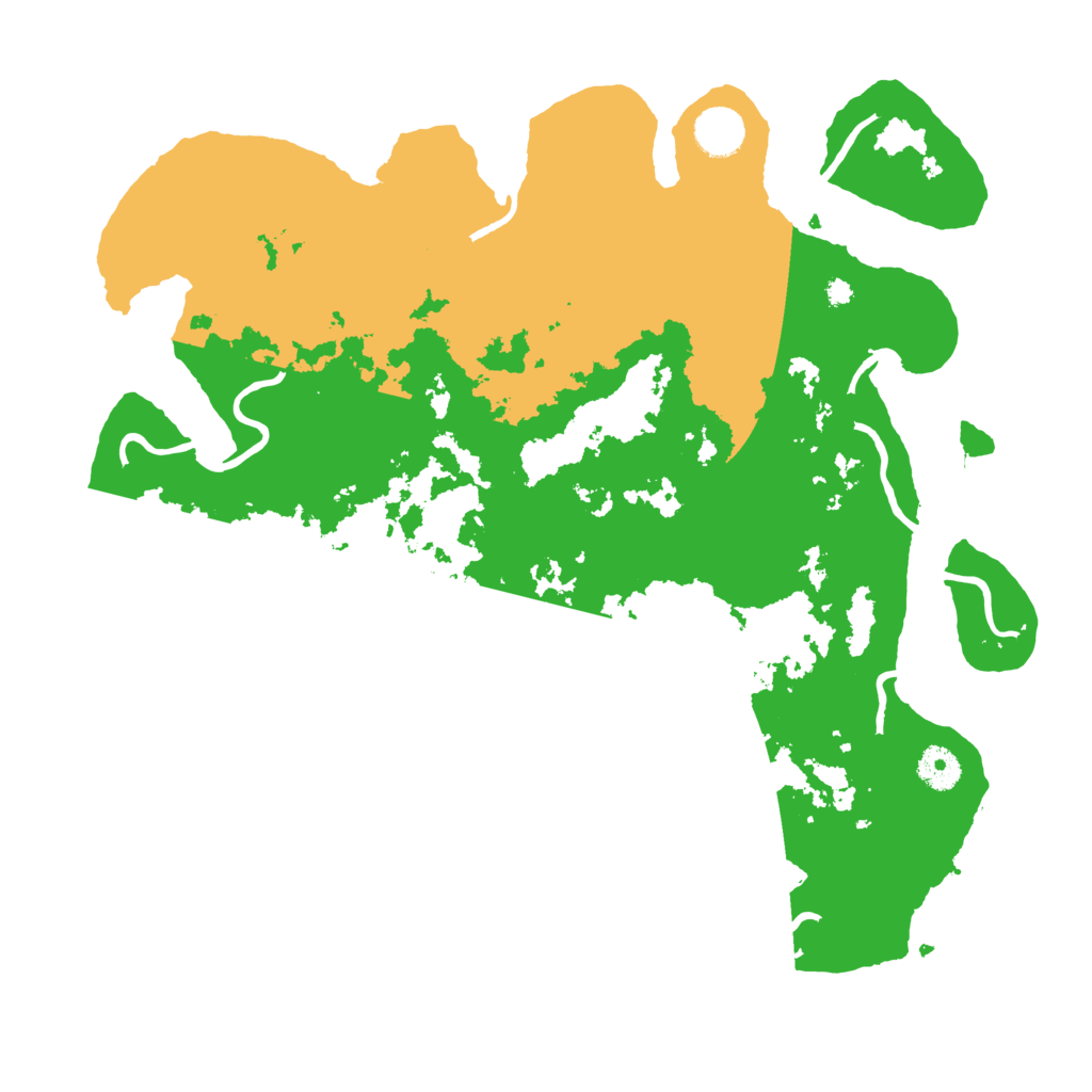 Biome Rust Map: Procedural Map, Size: 3850, Seed: 1997322362