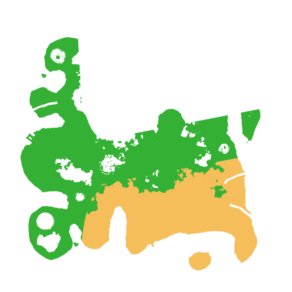 Biome Rust Map: Procedural Map, Size: 3000, Seed: 792157062