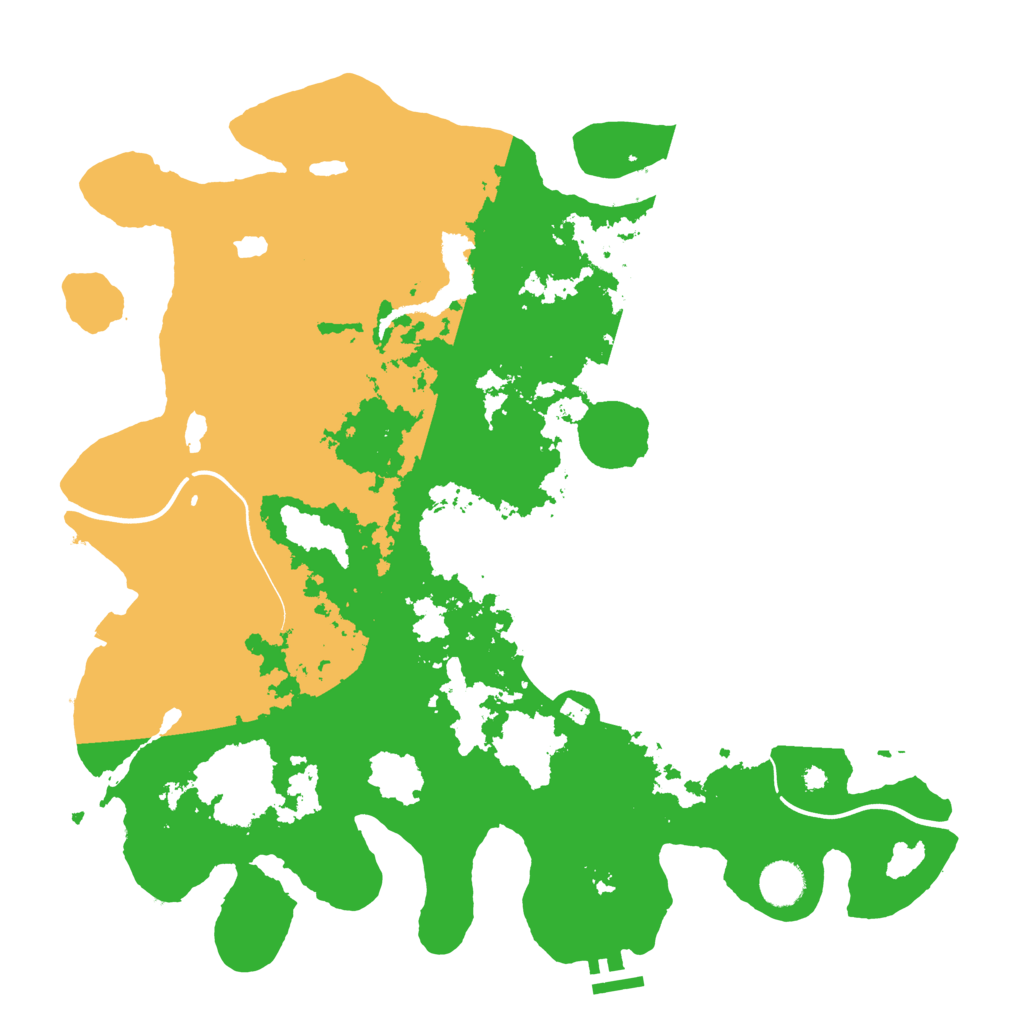 Biome Rust Map: Procedural Map, Size: 4000, Seed: 2046836671