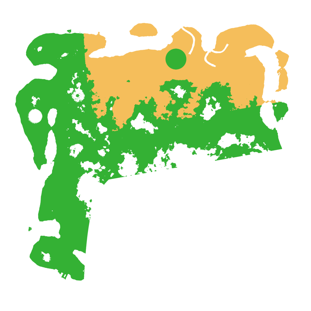 Biome Rust Map: Procedural Map, Size: 3950, Seed: 1753716012