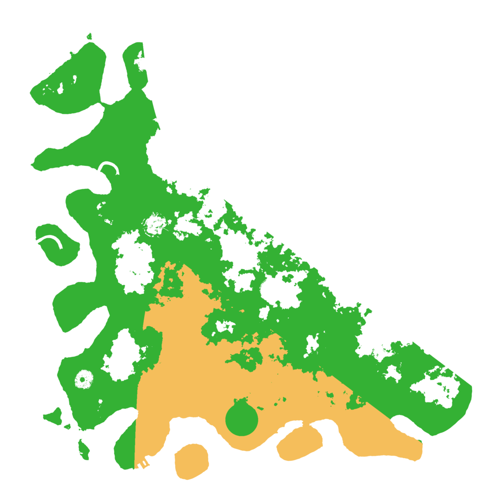 Biome Rust Map: Procedural Map, Size: 4074, Seed: 13848