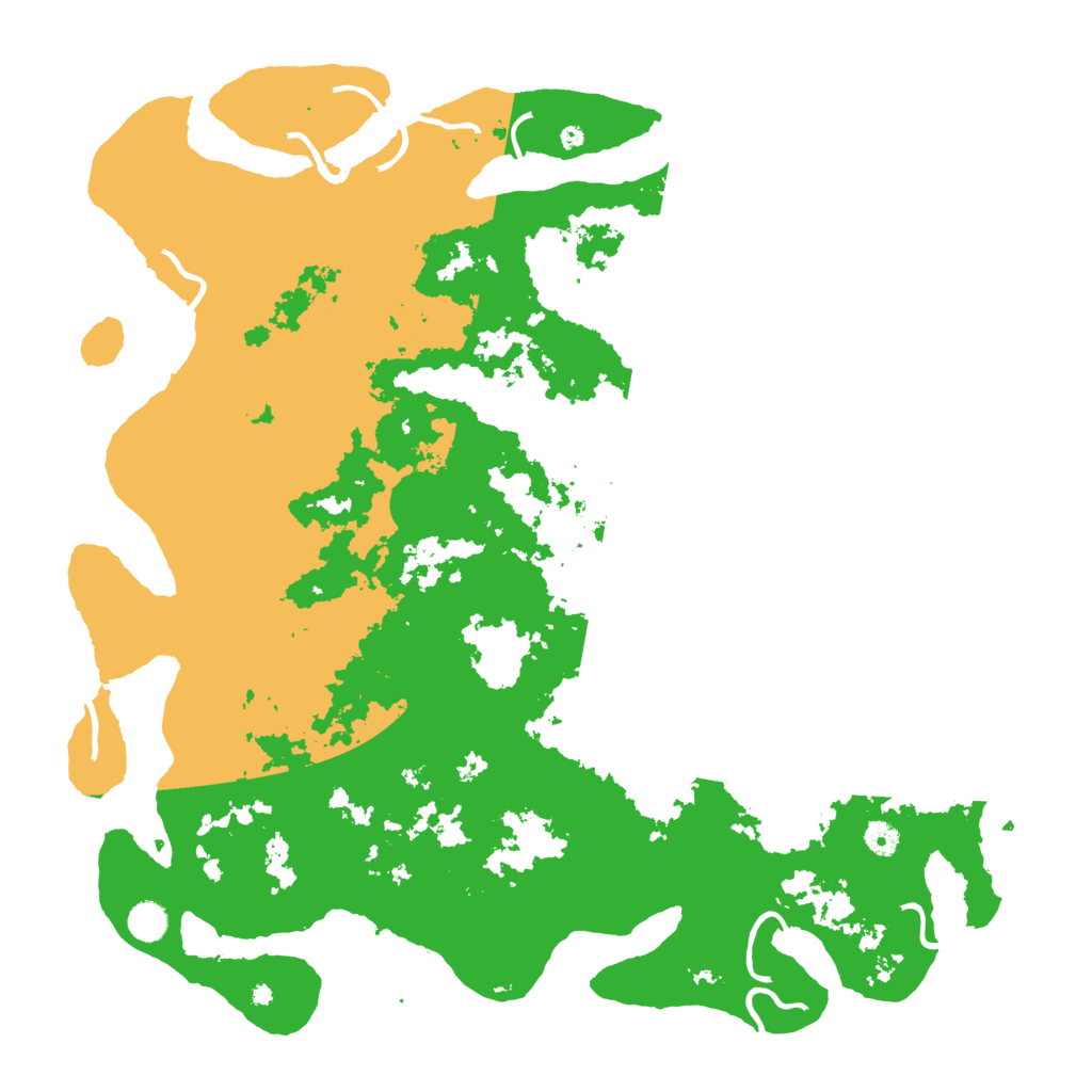 Biome Rust Map: Procedural Map, Size: 4800, Seed: 955527200