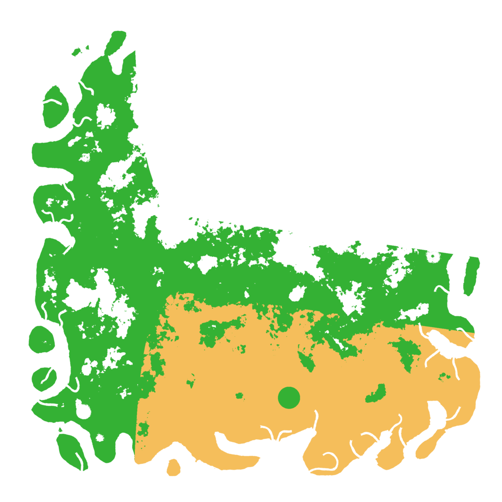 Biome Rust Map: Procedural Map, Size: 6000, Seed: 2035276819