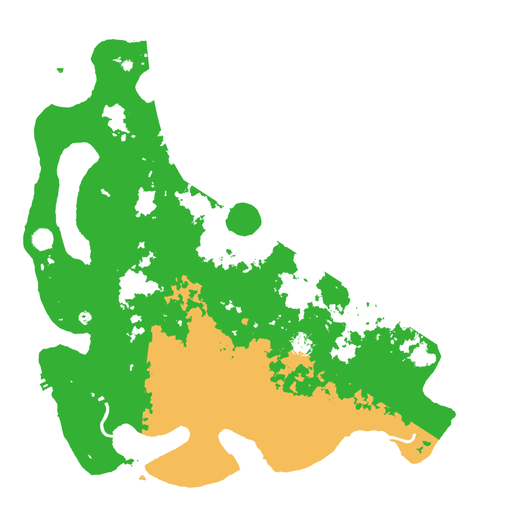 Biome Rust Map: Procedural Map, Size: 4250, Seed: 624427495