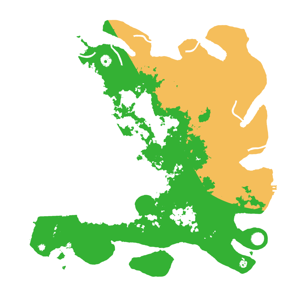 Biome Rust Map: Procedural Map, Size: 4000, Seed: 1804248894