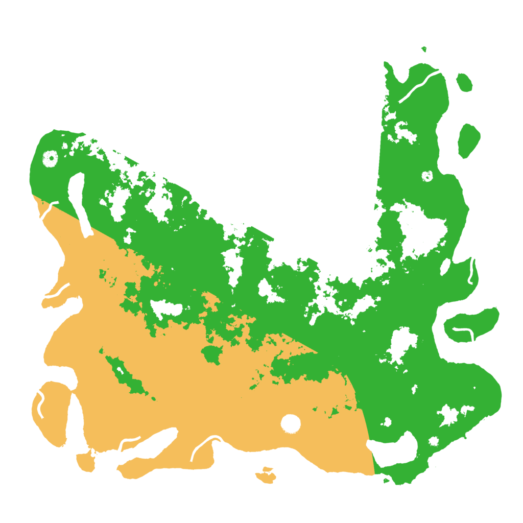 Biome Rust Map: Procedural Map, Size: 4800, Seed: 998461420