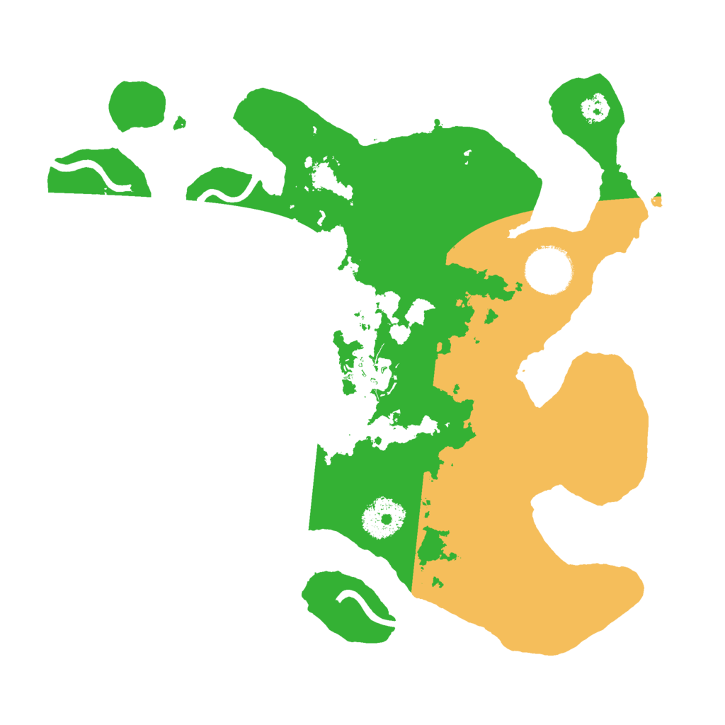Biome Rust Map: Procedural Map, Size: 2700, Seed: 126487100