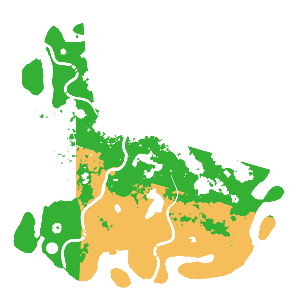 Biome Rust Map: Procedural Map, Size: 4500, Seed: 955179957