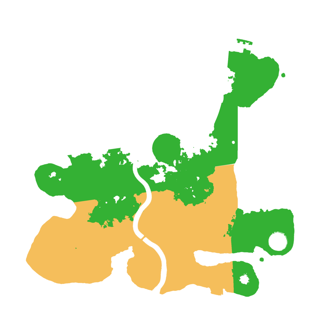 Biome Rust Map: Procedural Map, Size: 3000, Seed: 1883732351