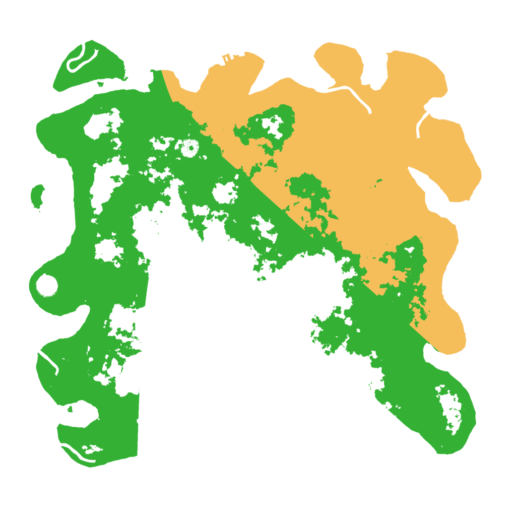 Biome Rust Map: Procedural Map, Size: 4250, Seed: 158361285