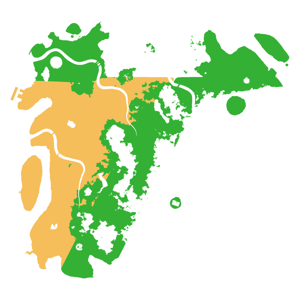 Biome Rust Map: Procedural Map, Size: 4500, Seed: 1656862116