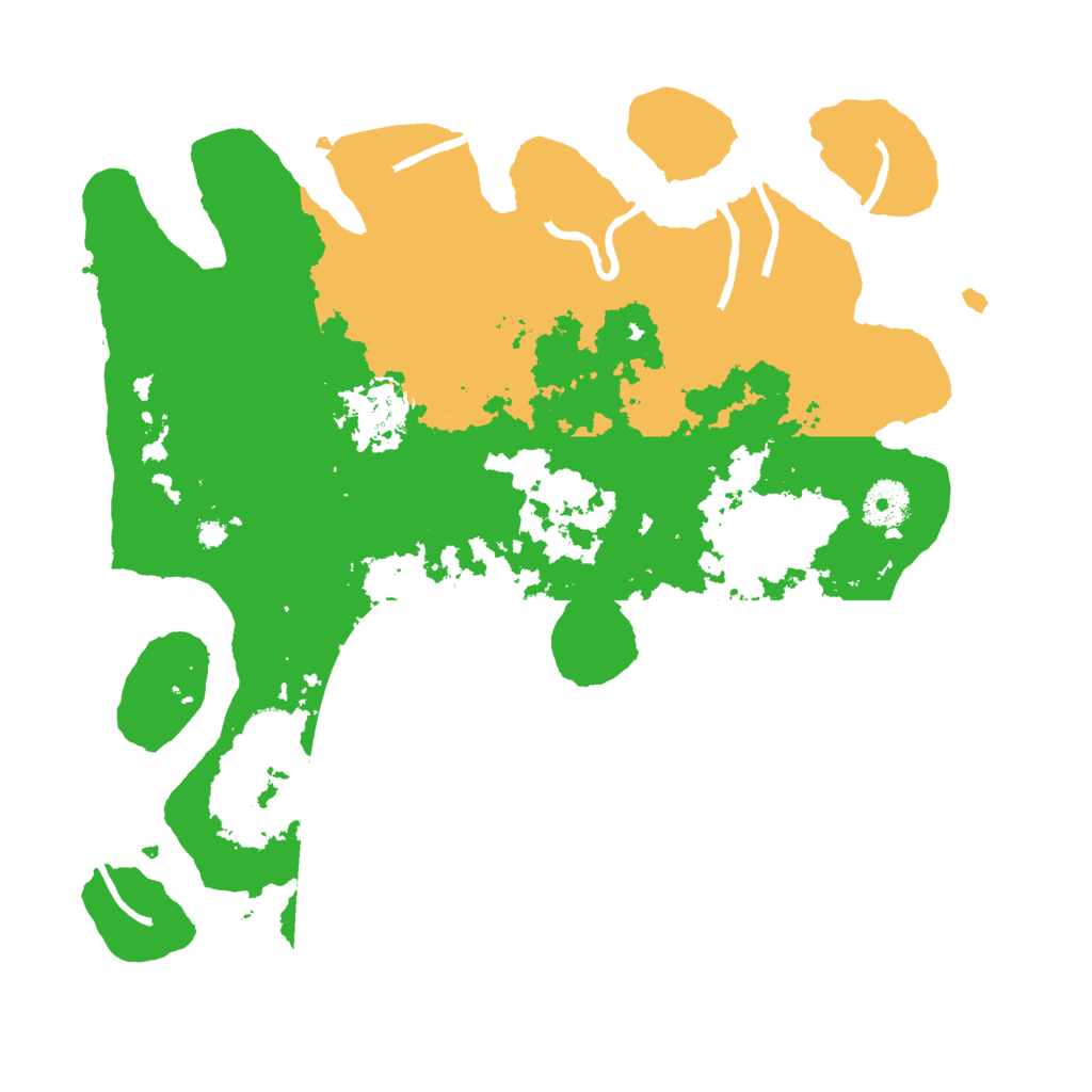 Biome Rust Map: Procedural Map, Size: 3500, Seed: 1256686982