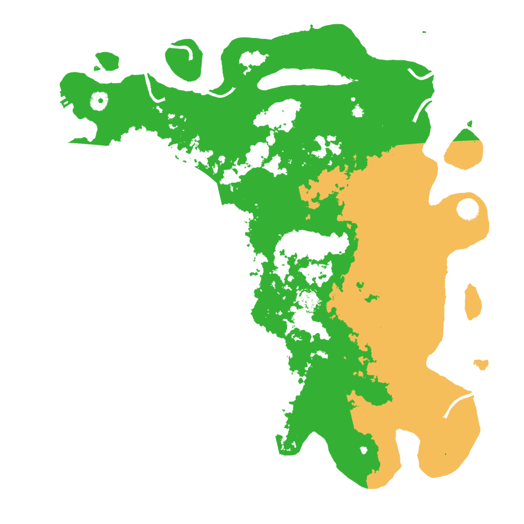 Biome Rust Map: Procedural Map, Size: 4250, Seed: 10101