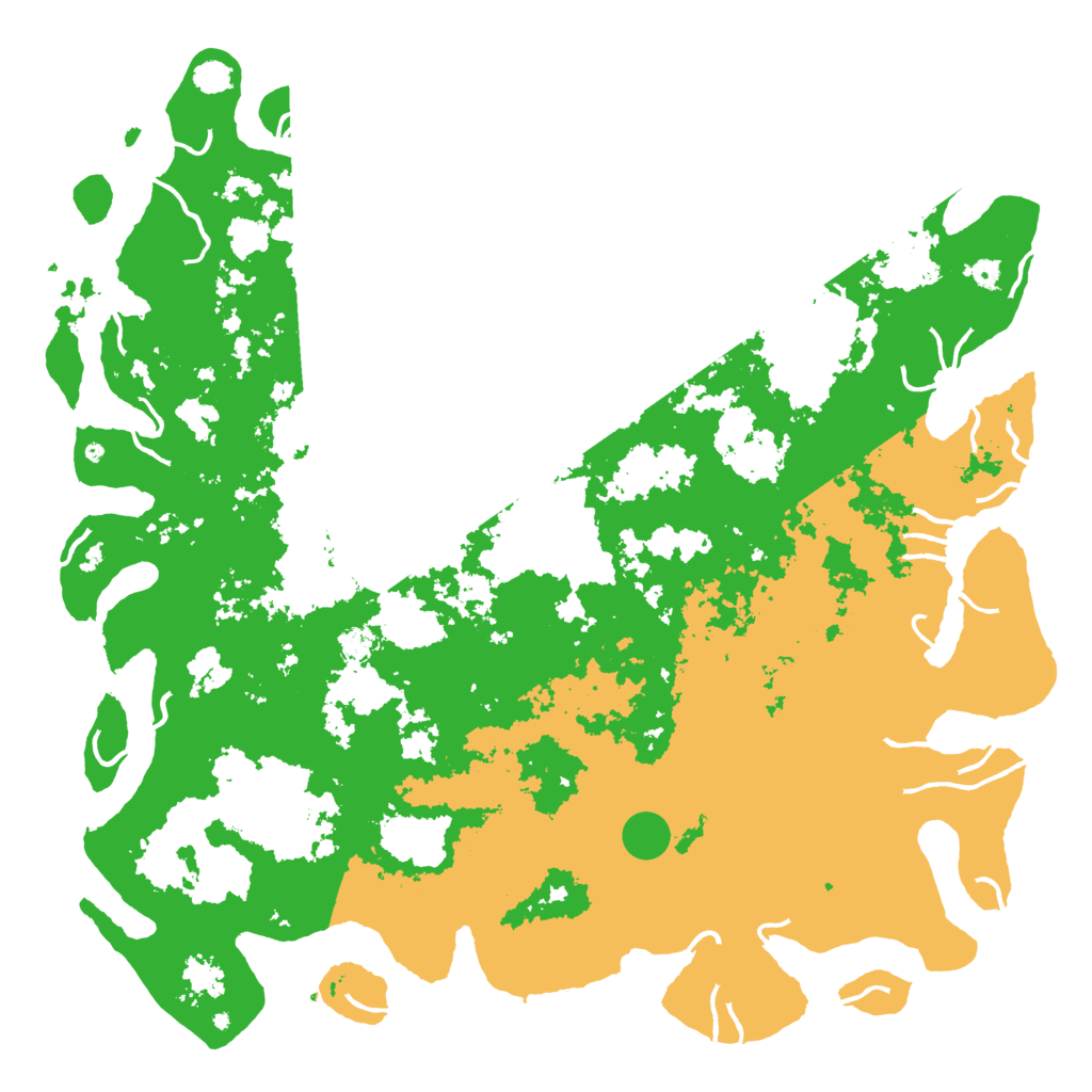 Biome Rust Map: Procedural Map, Size: 6000, Seed: 39824