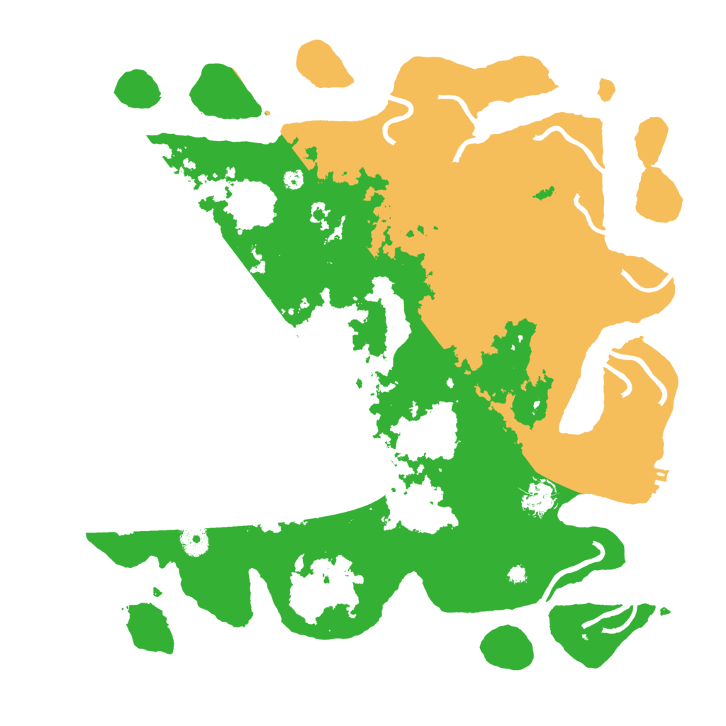 Biome Rust Map: Procedural Map, Size: 3750, Seed: 1823370488
