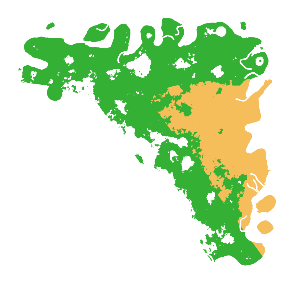 Biome Rust Map: Procedural Map, Size: 5050, Seed: 414005435