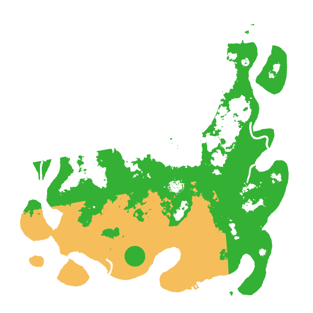 Biome Rust Map: Procedural Map, Size: 4000, Seed: 978493642