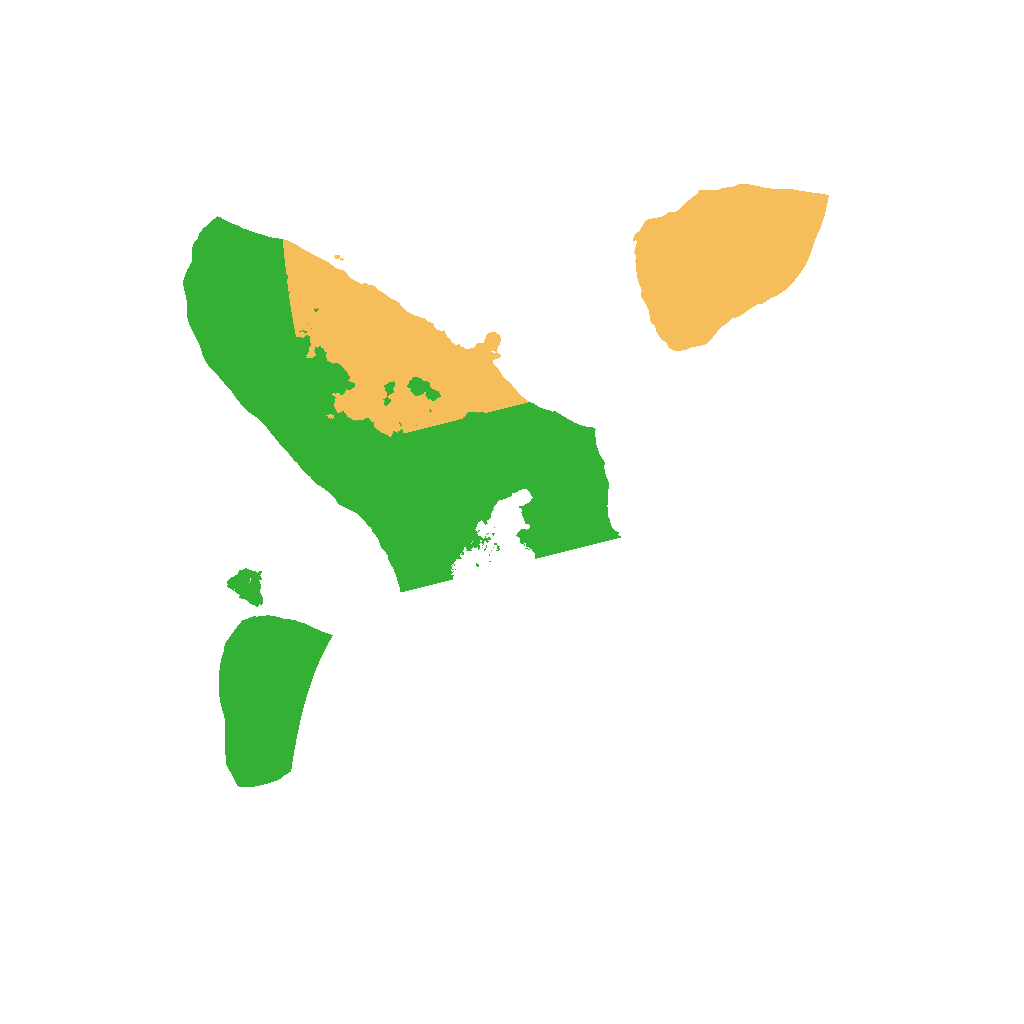 Biome Rust Map: Procedural Map, Size: 1400, Seed: 12323444