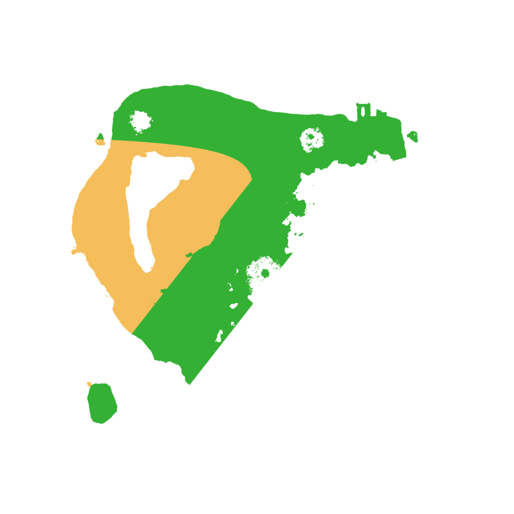 Biome Rust Map: Procedural Map, Size: 2250, Seed: 15412412