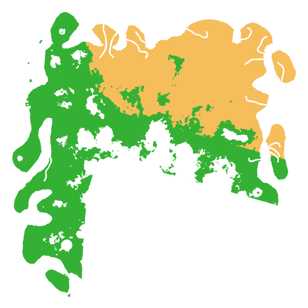 Biome Rust Map: Procedural Map, Size: 5000, Seed: 857750744