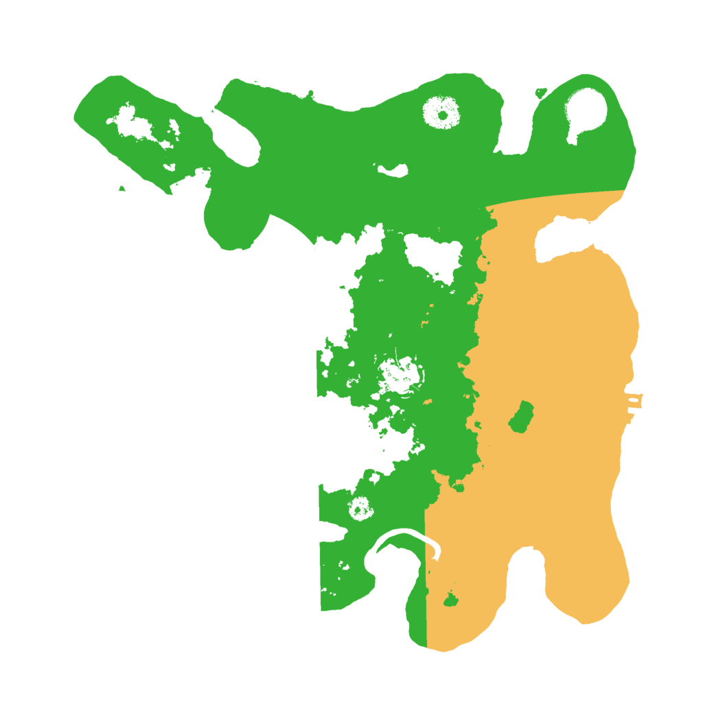 Biome Rust Map: Procedural Map, Size: 3000, Seed: 148260199