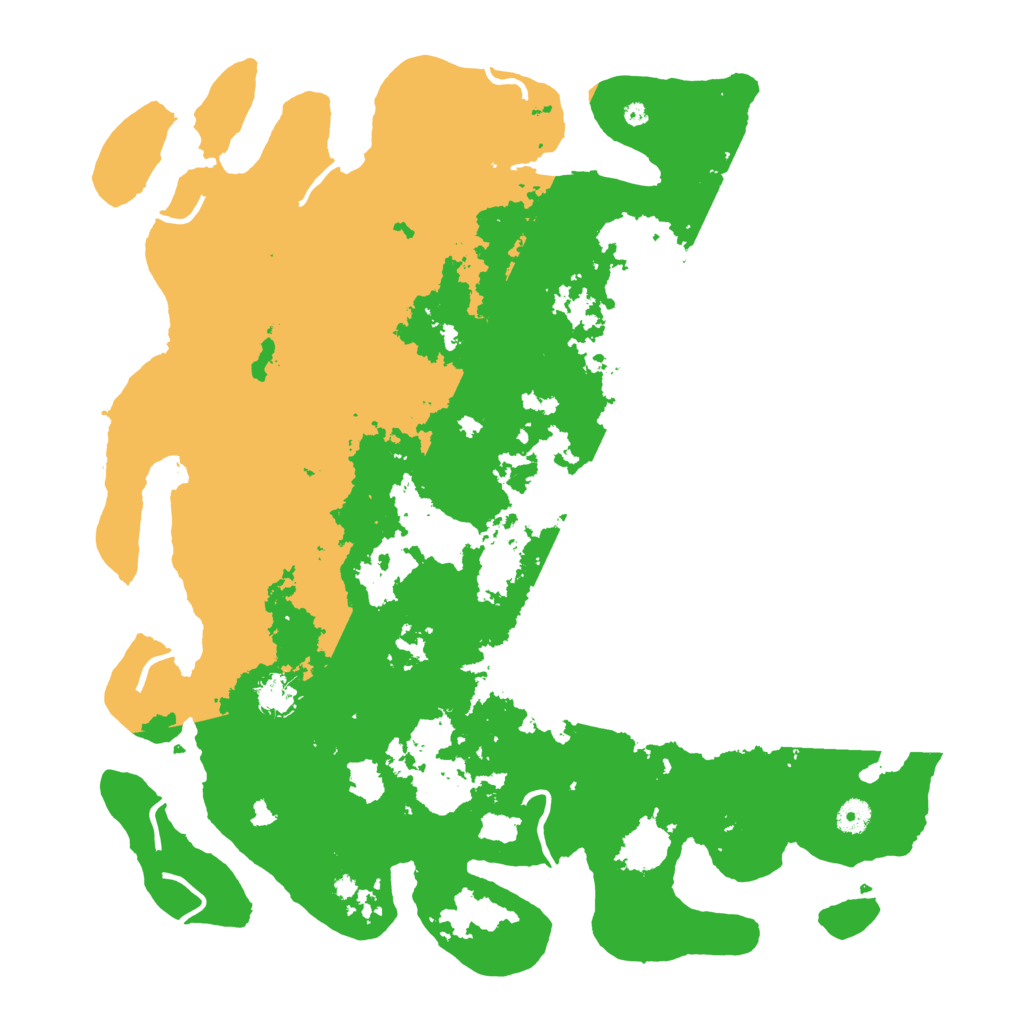 Biome Rust Map: Procedural Map, Size: 4500, Seed: 795772886