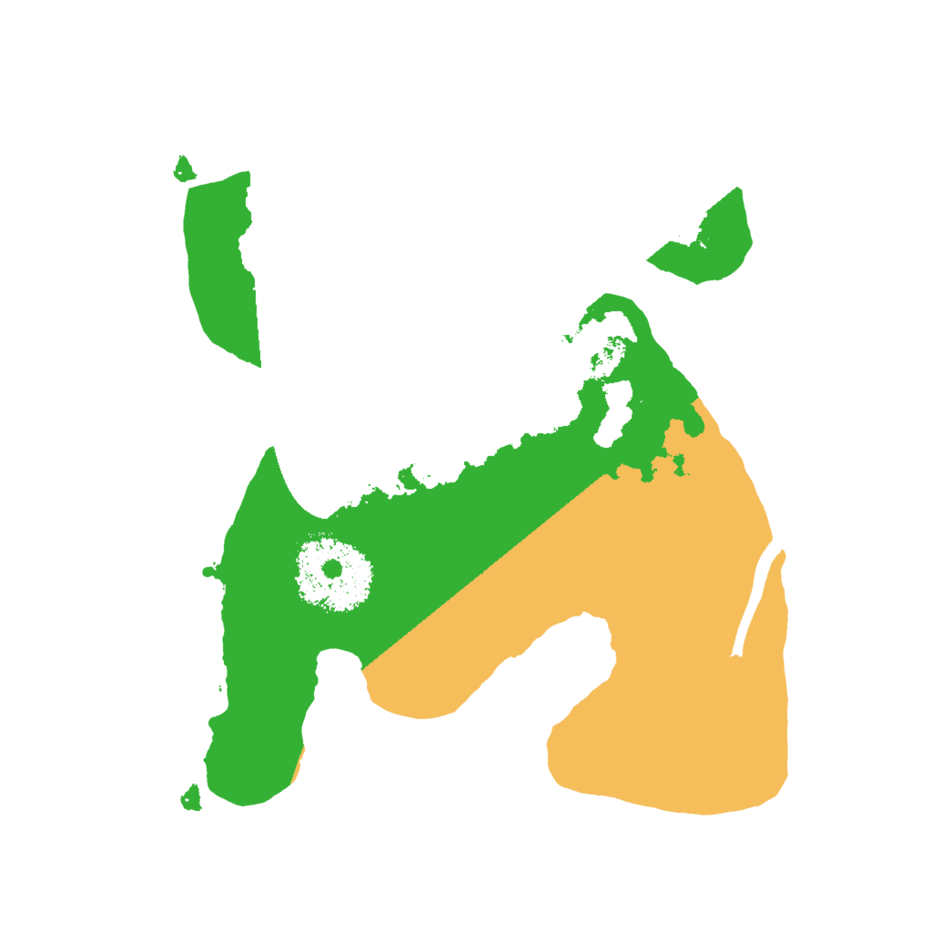 Biome Rust Map: Procedural Map, Size: 1900, Seed: 123356