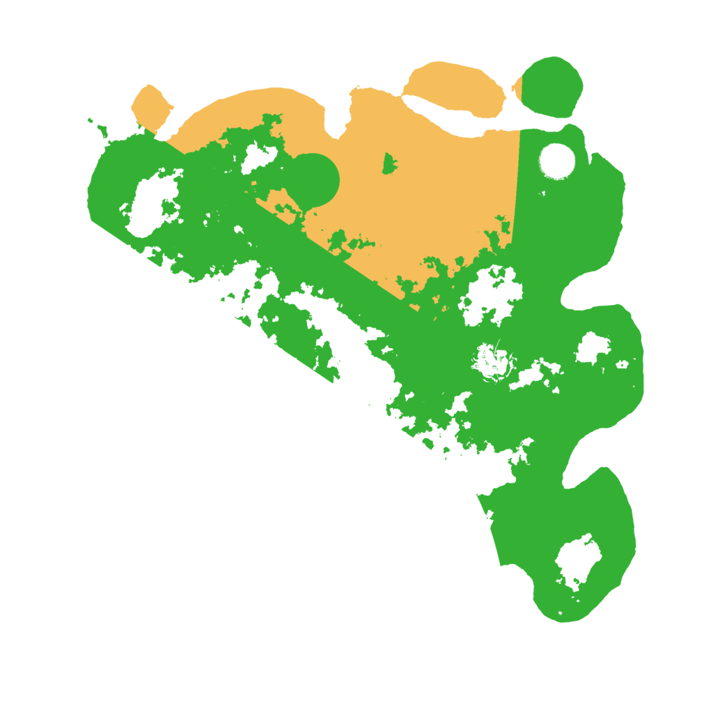 Biome Rust Map: Barren, Size: 3500, Seed: 249903806