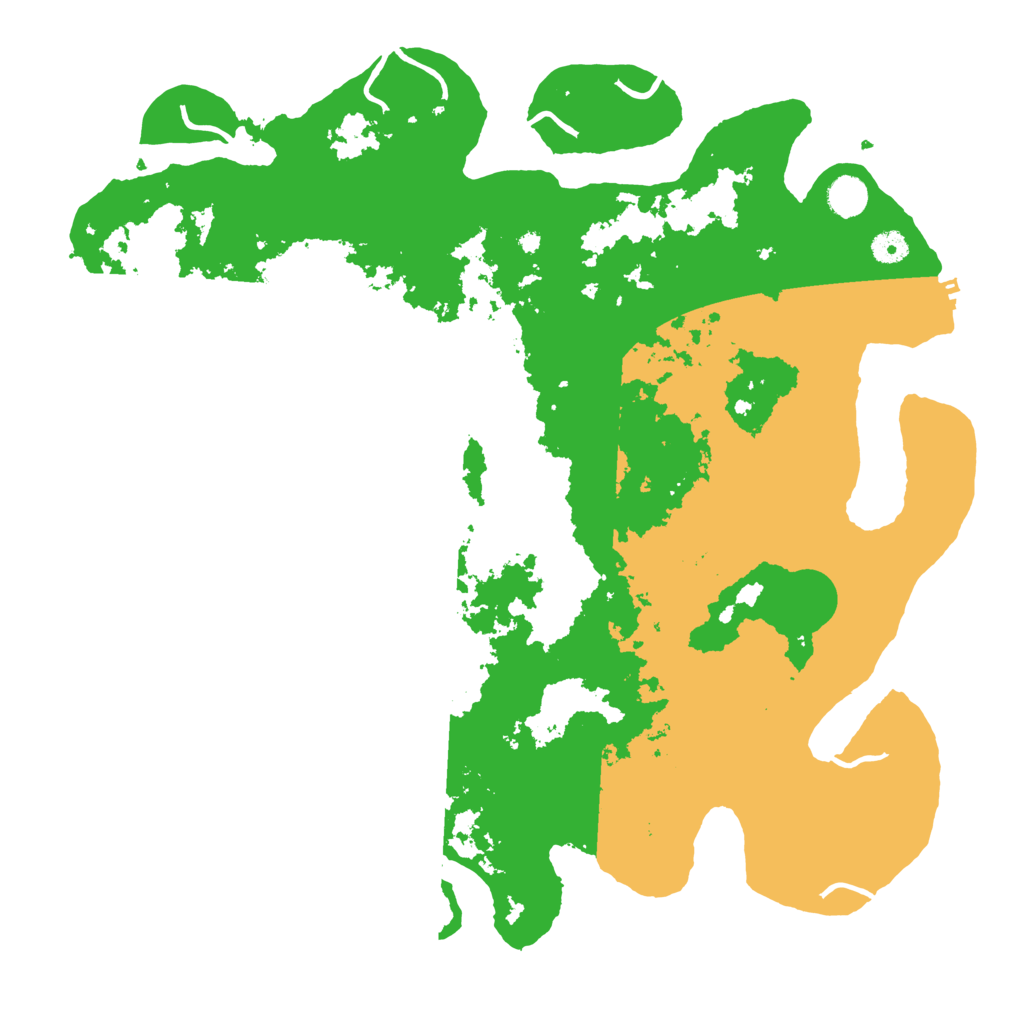 Biome Rust Map: Procedural Map, Size: 4500, Seed: 1977635415