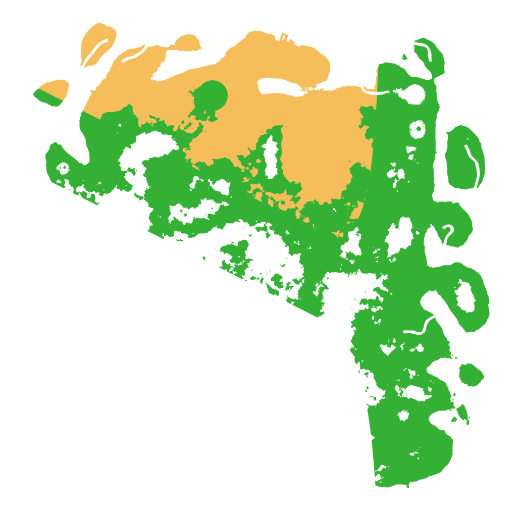 Biome Rust Map: Procedural Map, Size: 4500, Seed: 7373737