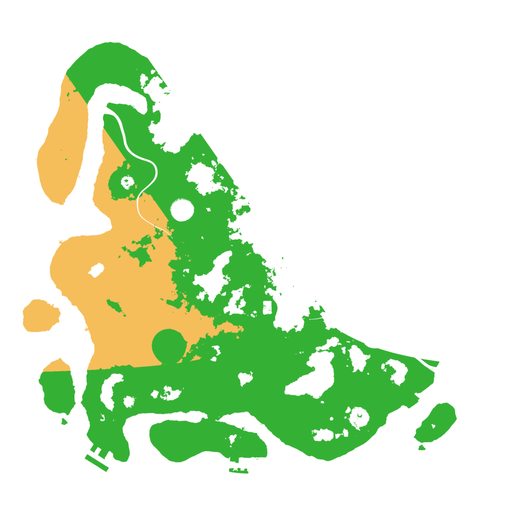 Biome Rust Map: Procedural Map, Size: 4000, Seed: 1977937521